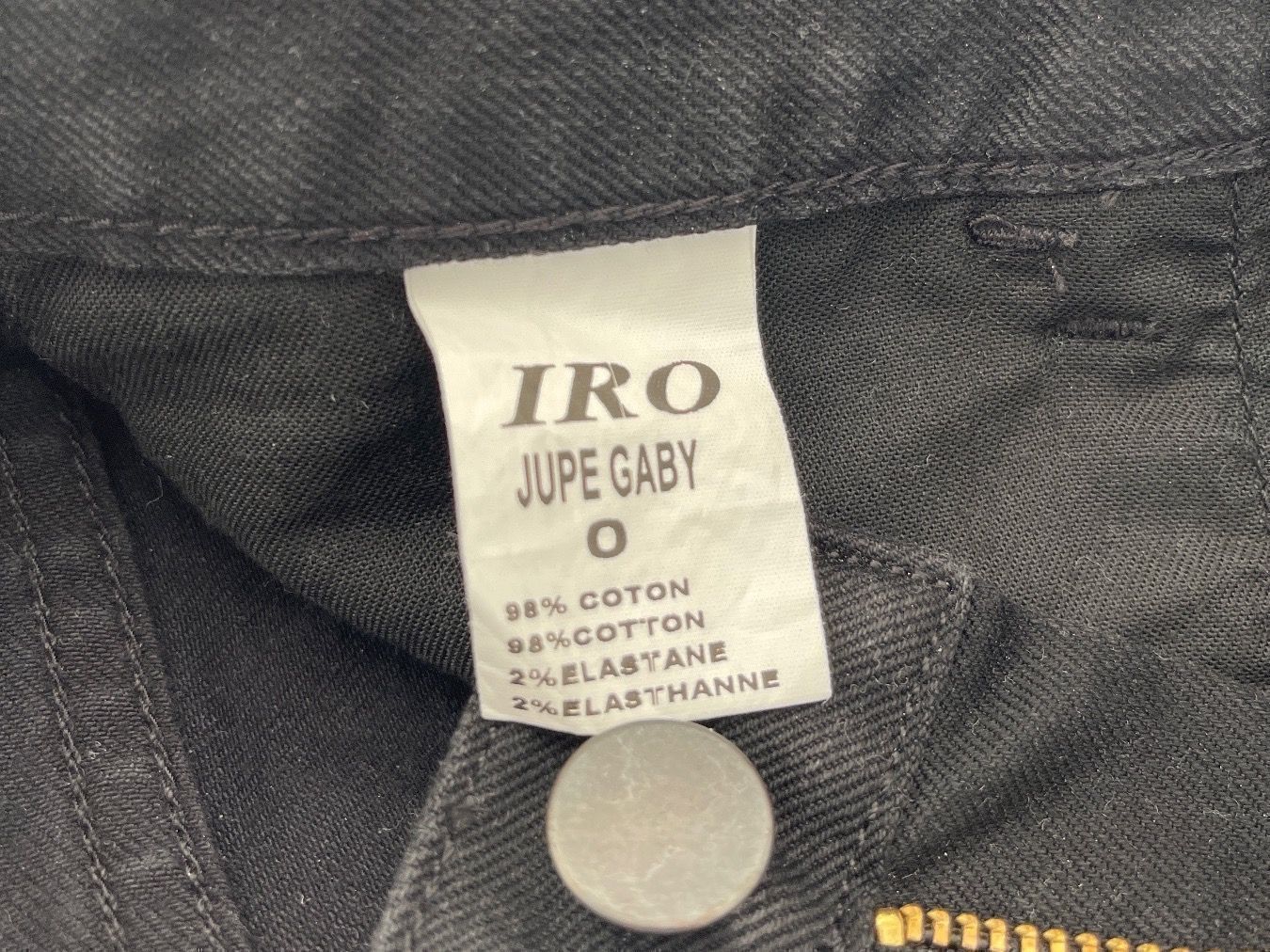 Iro Gonne: Jupe Jeans Iro Gaby – Nuovo (secondo la descrizione) da Commugny venduto da j1976 2