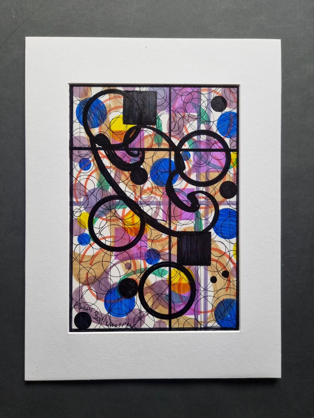 Tableaux: EDGAR BALTENSPERGER ORIGINAL ACRYLGEMÄLDE SINIERT – D'occasion à Gersau par grafik-kunst 1