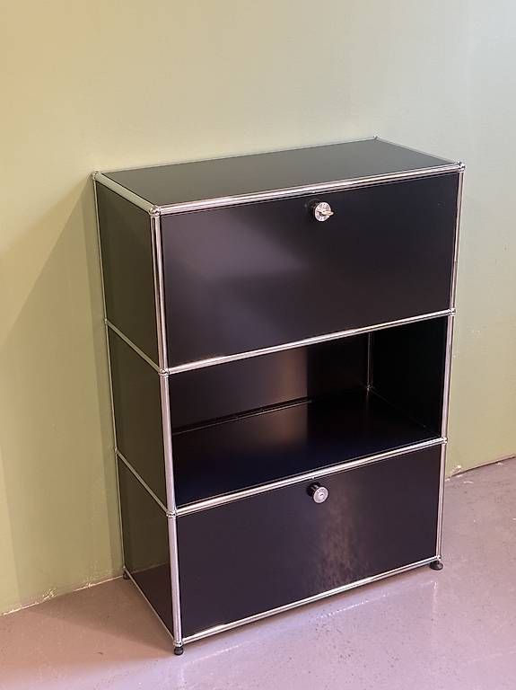 Scaffali: USM Haller Highboard schwarz – Usato da Glattbrugg venduto da q-aderdesign