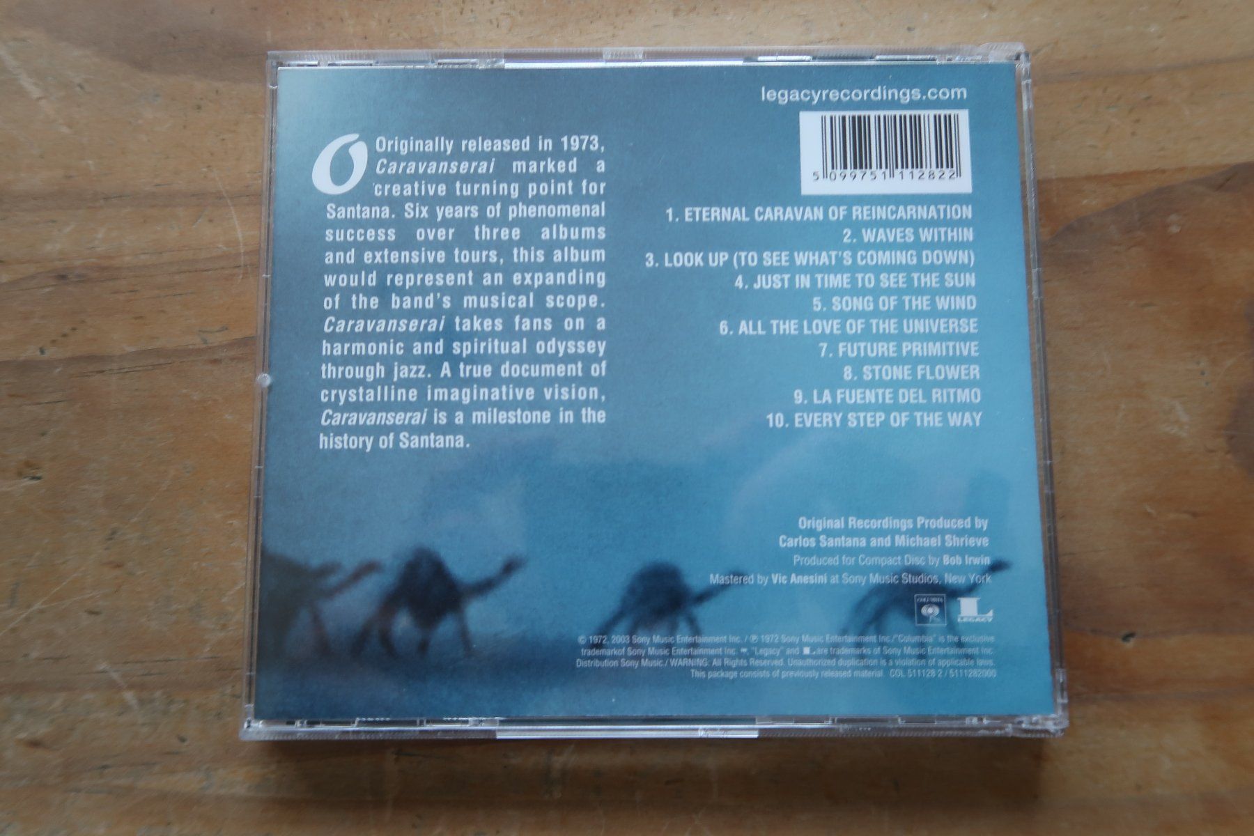 CD: SANTANA - CARAVANSERAI - CD – Usato da Basel venduto da Patiscat 1