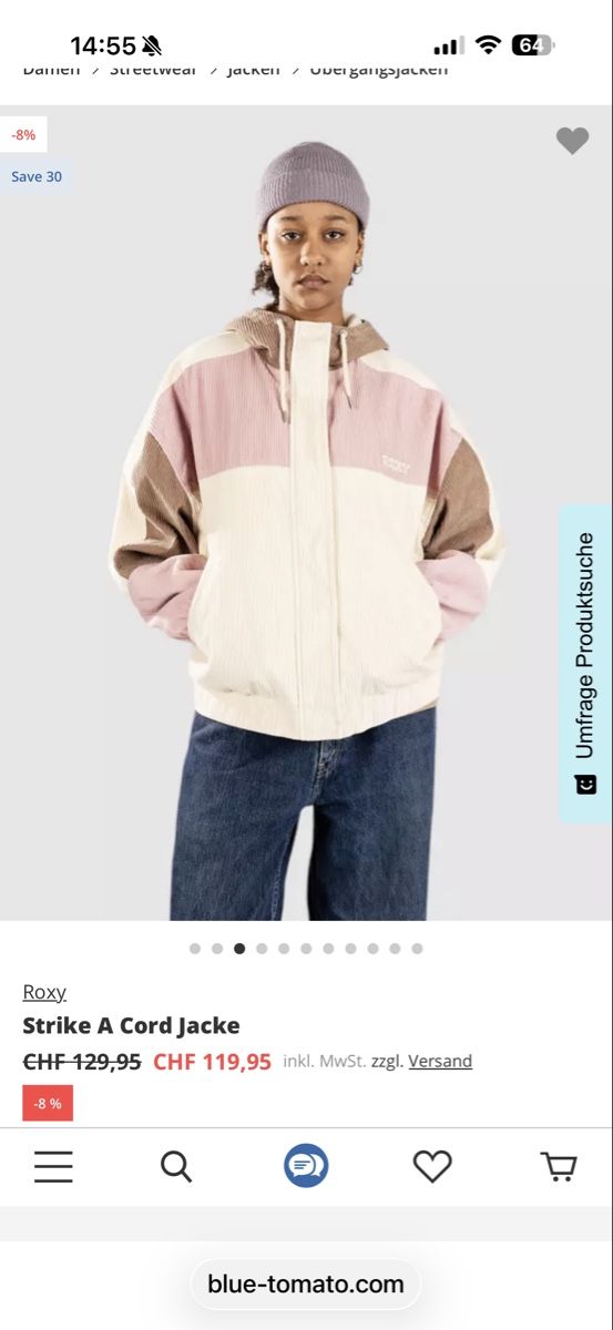 Roxy Giacche: ROXY Jacke Neu – Nuovo (secondo la descrizione) da Huttwil venduto da livje