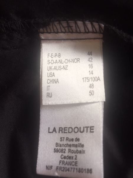 La Redoute Blusen: ESSENTIEL LA REDOUTE CHEMISIER NOIR – Gebraucht aus Bernex von eunicefitz 4
