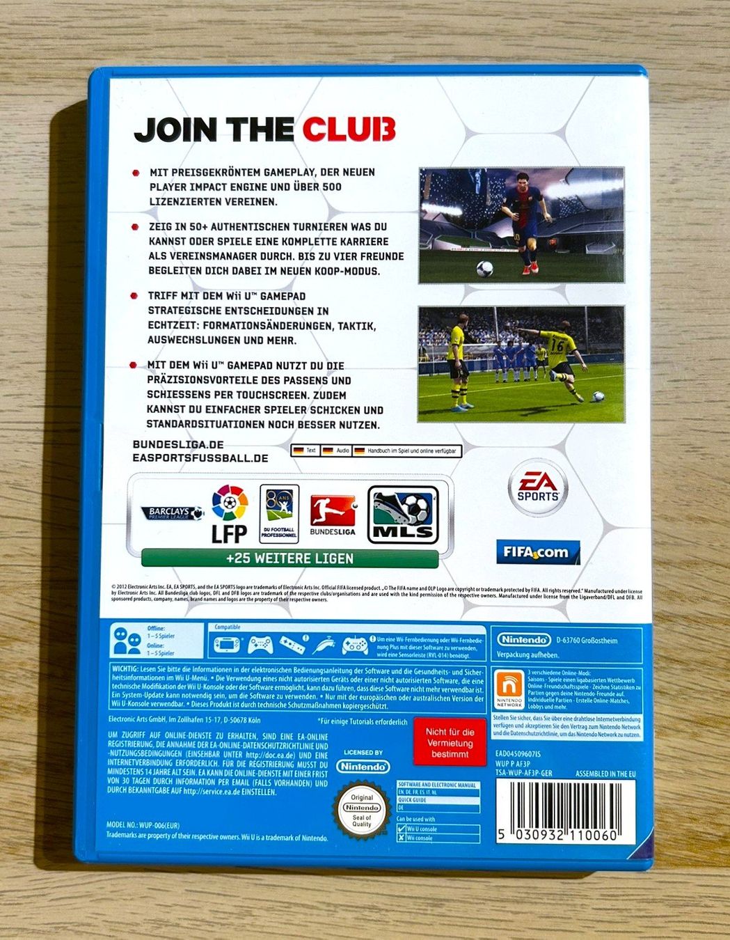 Nintendo Giochi: FIFA 13 Nintendo Wii U – Usato da St. Gallen venduto da Alpine.Arcade 1