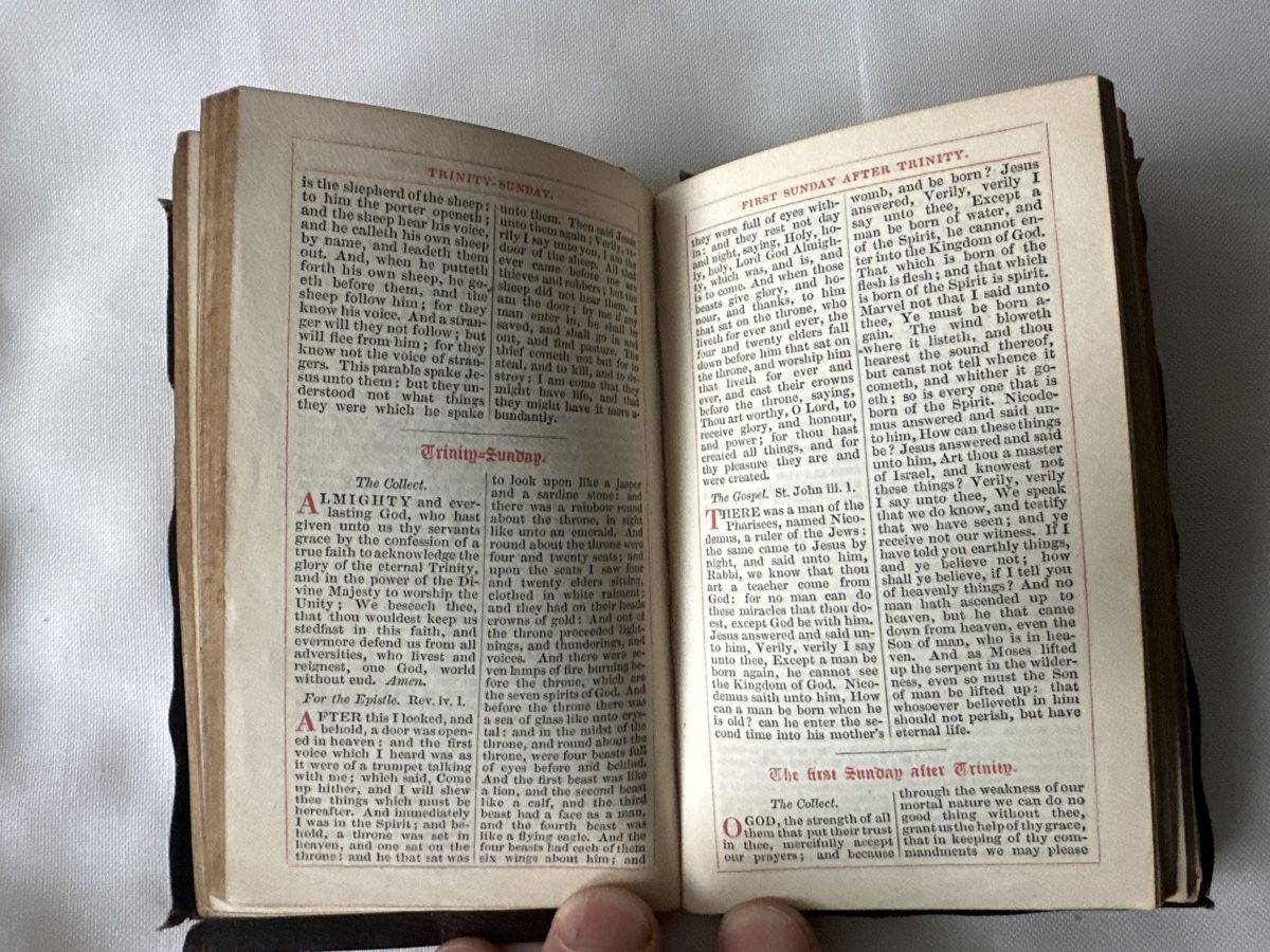Bücher: Antikes Buch "Common Prayer" von 1867, Leder gebunden – Gebraucht aus Zürich von Chaeffeler 4