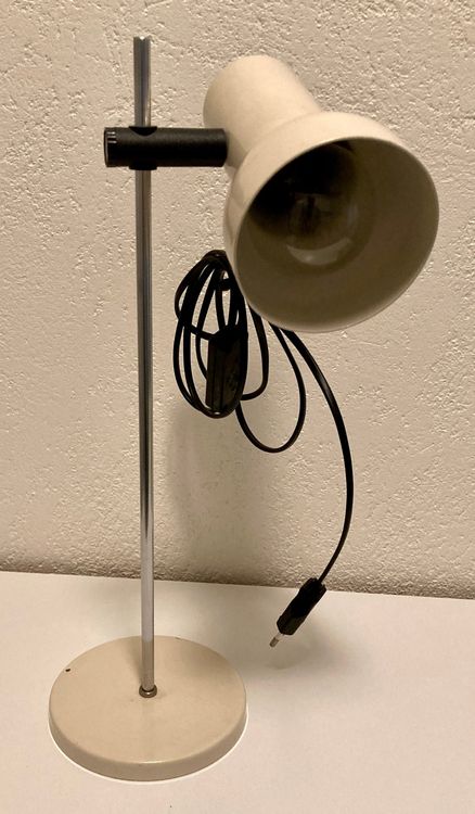 Superbe Lampe Vintage Orientable En Laiton NEWEBA SWISS – Luminaire Industriel Rétro