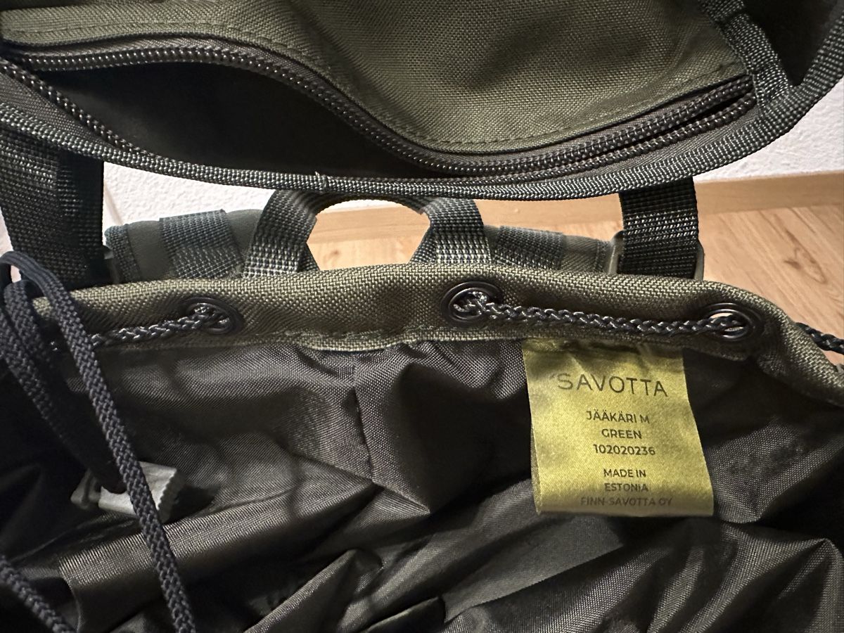 Savotta Zaini: Savotta Jäger M 30L – Usato da Steinhausen venduto da casaplia 9