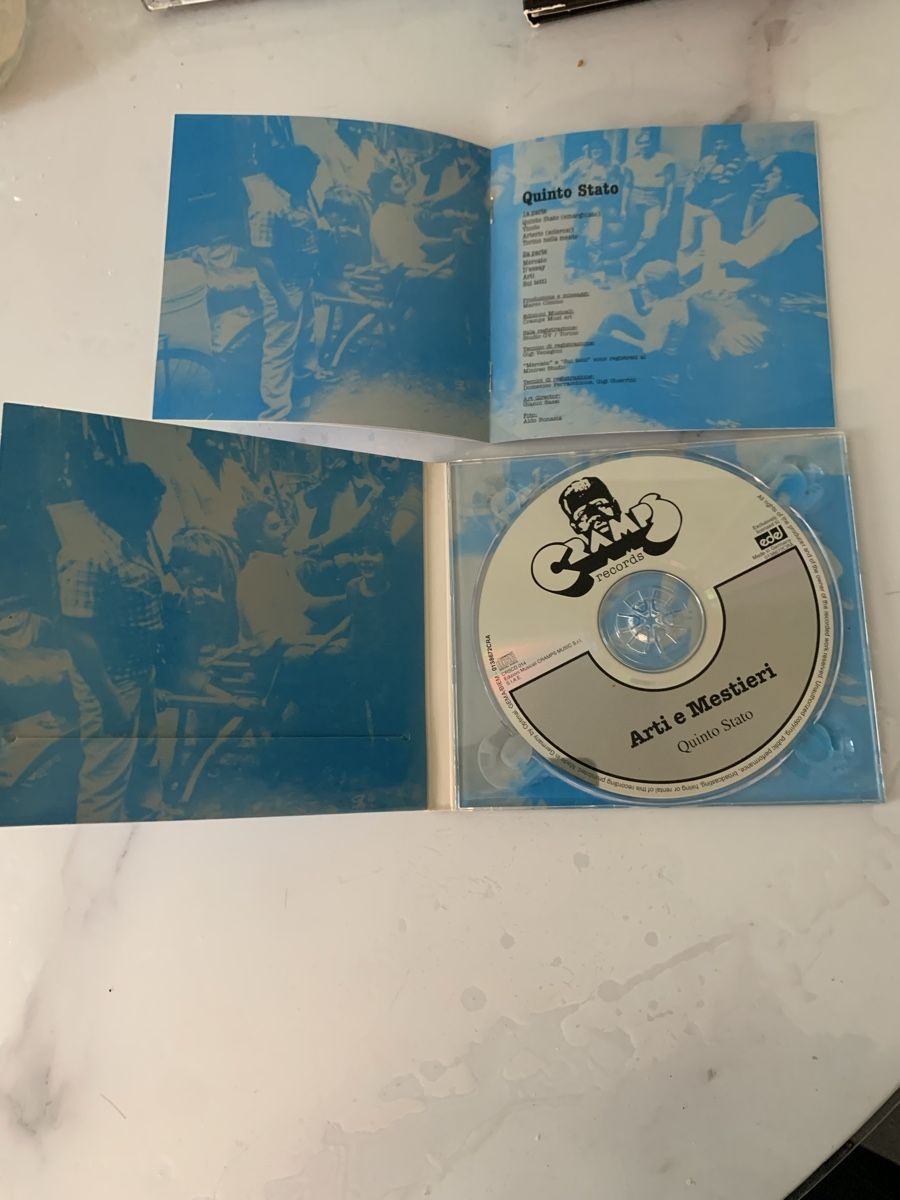 CD: Arti e Mestieri/ Quinto Stato( Jazz-Rock Progress) – Usato da lausanne venduto da Ccheche 1