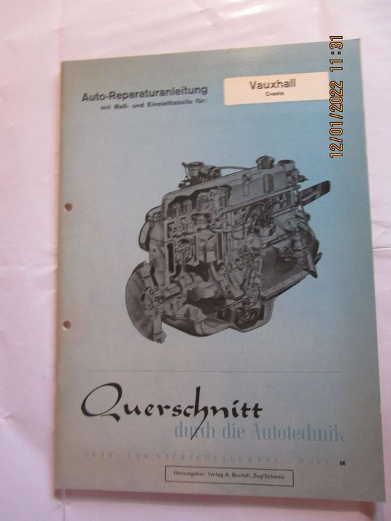 Libri: AutoRep.Anleitung Vauxhall Cresta – Nuovo (secondo la descrizione) da Rorbas venduto da julma1
