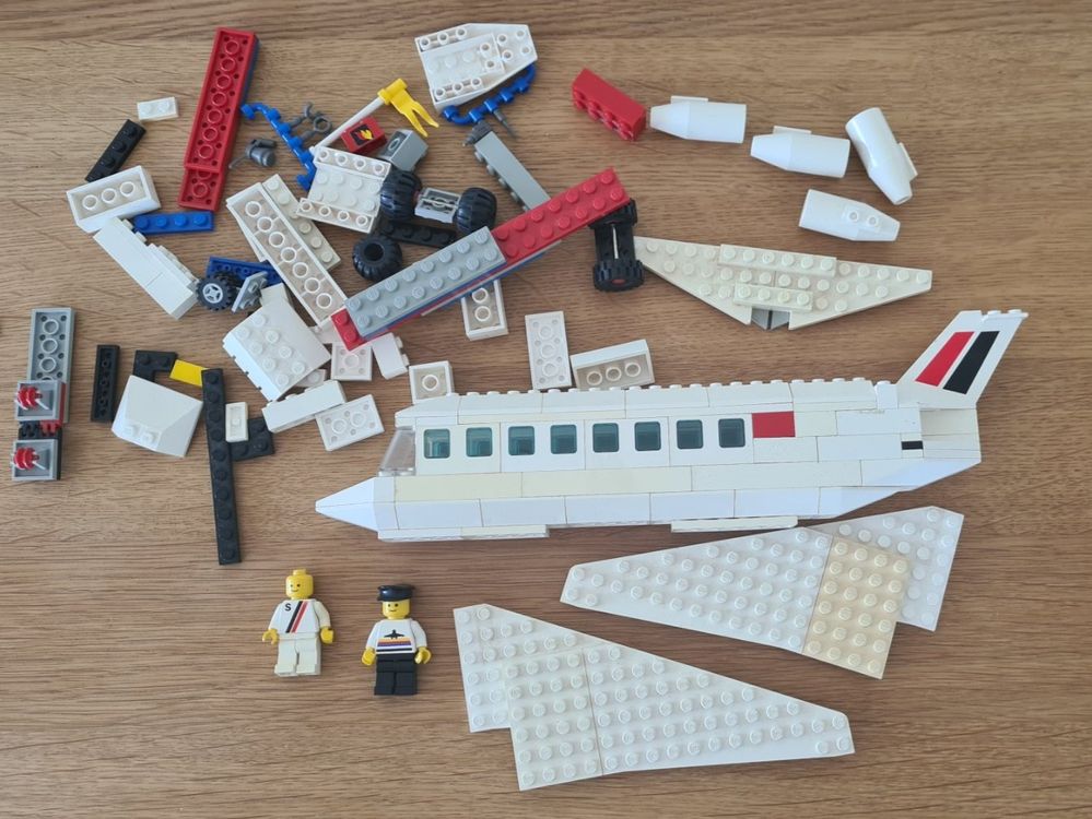 Lego Jeux de construction: Vintage LEGO Flugzeug Legoland 80er Jahre – D'occasion à Winterthur par stufaphi