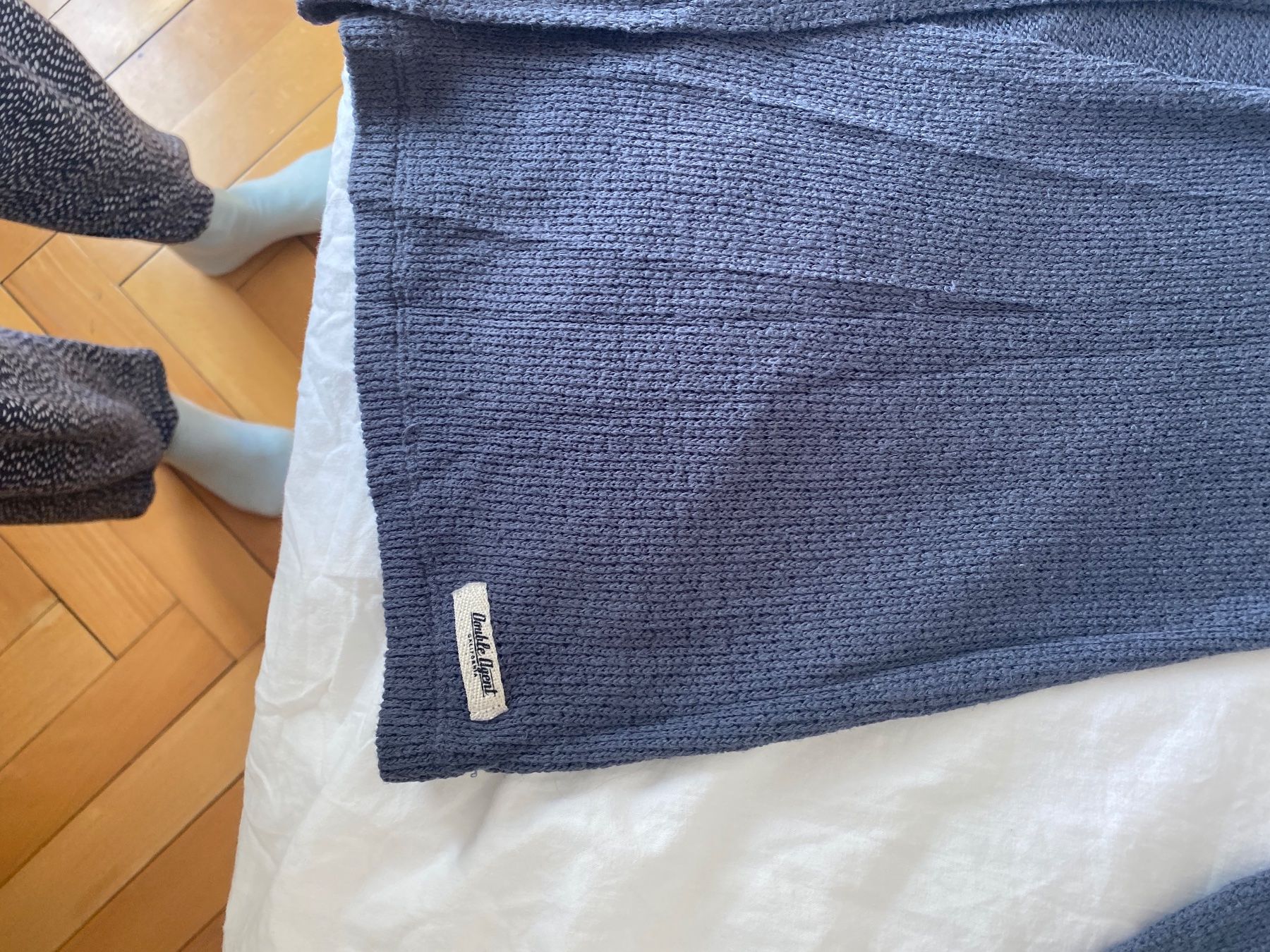 Maglioni & Felpe: Cardigan avec capuche gris/bleu XS Double agent – Usato da Küssnacht am Rigi venduto da FFKA 2