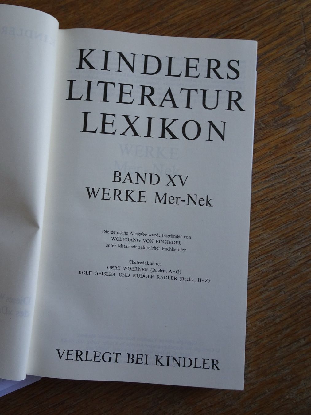 Bücher: Kindlers Literaturlexikon – Neu (gemäss Beschreibung) aus Feldbrunnen von MarcusSO 2