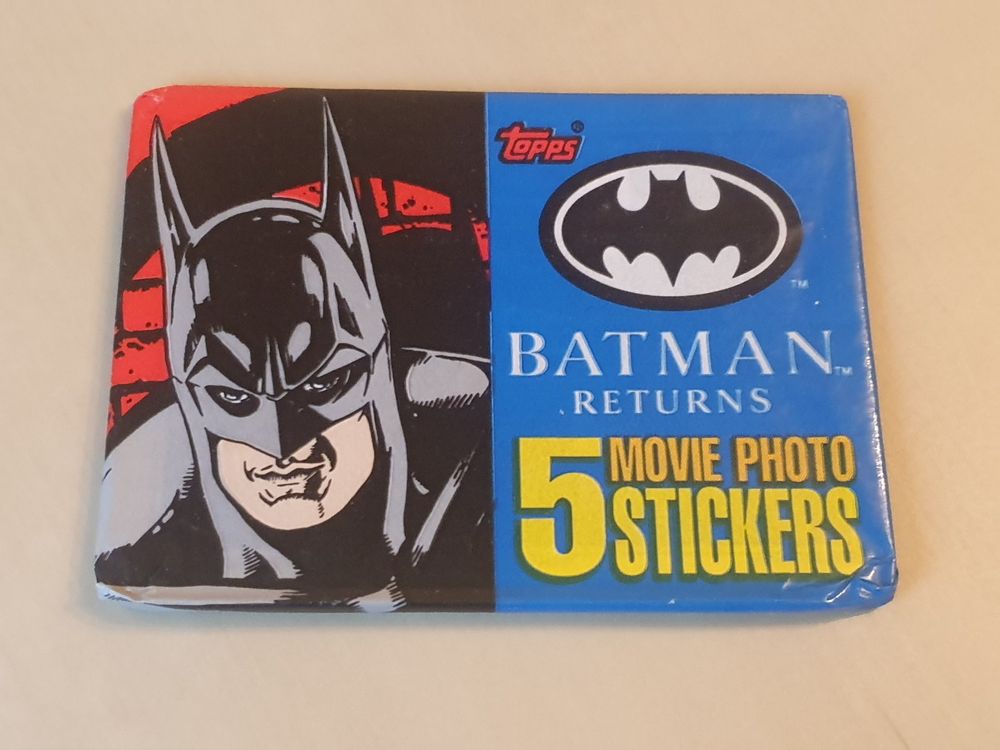 Topps Carte collezionabili: Batman Returns Topps – Nuovo e nell'imballaggio originale da Stansstad venduto da collectorsshop