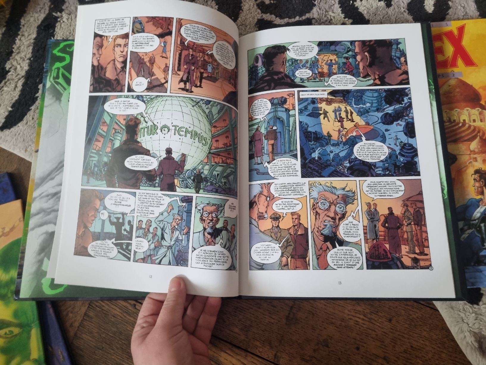 Fumetti: Vortex: Campbell, voyageur du temps, T1 & T2, BD – Usato da Fribourg venduto da sal_5ln6 4