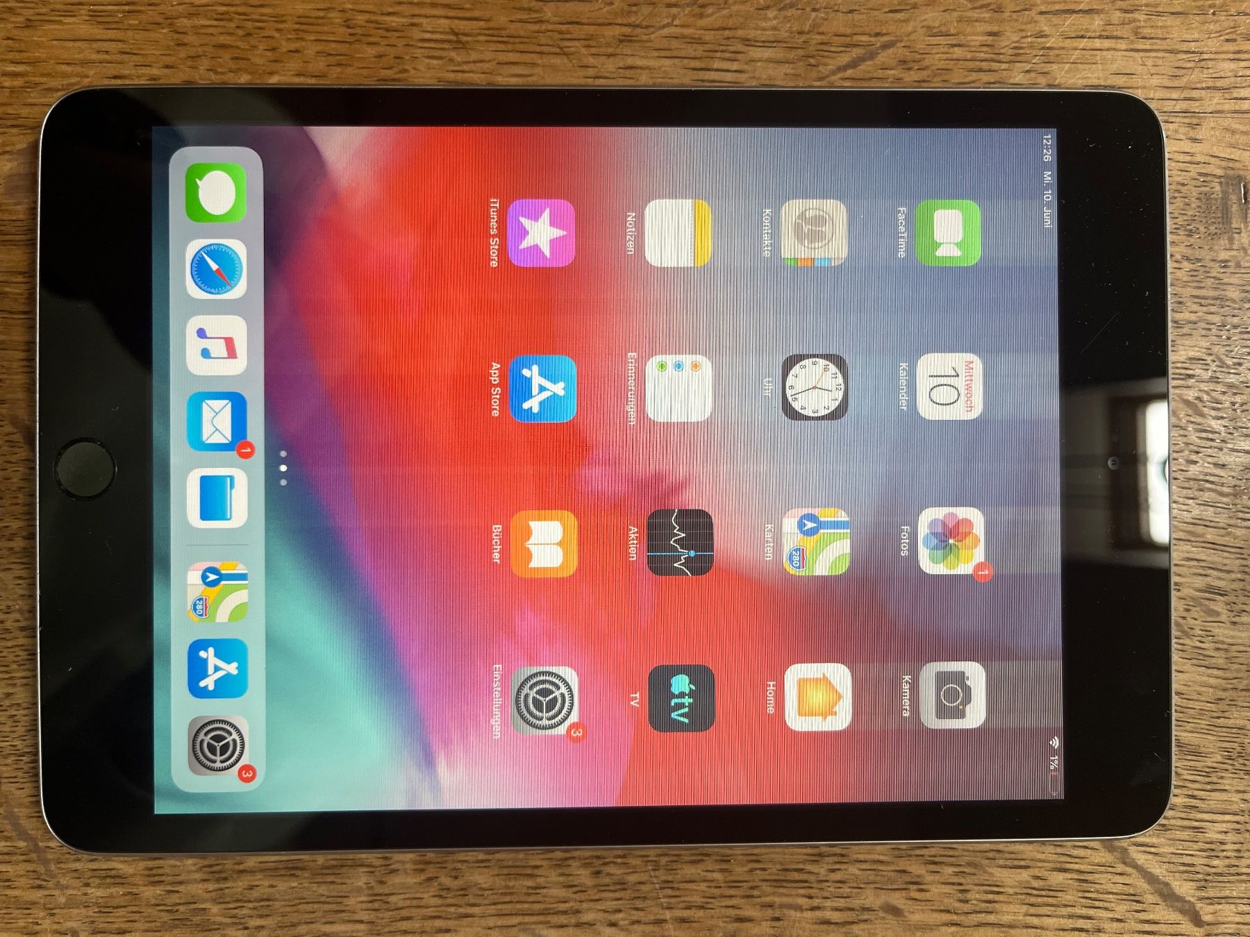 Apple Tablet PC: Apple iPad Mini 3 Silber 64GB Displayschaden – Difettoso da Detligen venduto da laurinschnyder 1