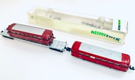 SBB Rungenwagen mit 2x Schienen Steuerbus mit SPUR N #430