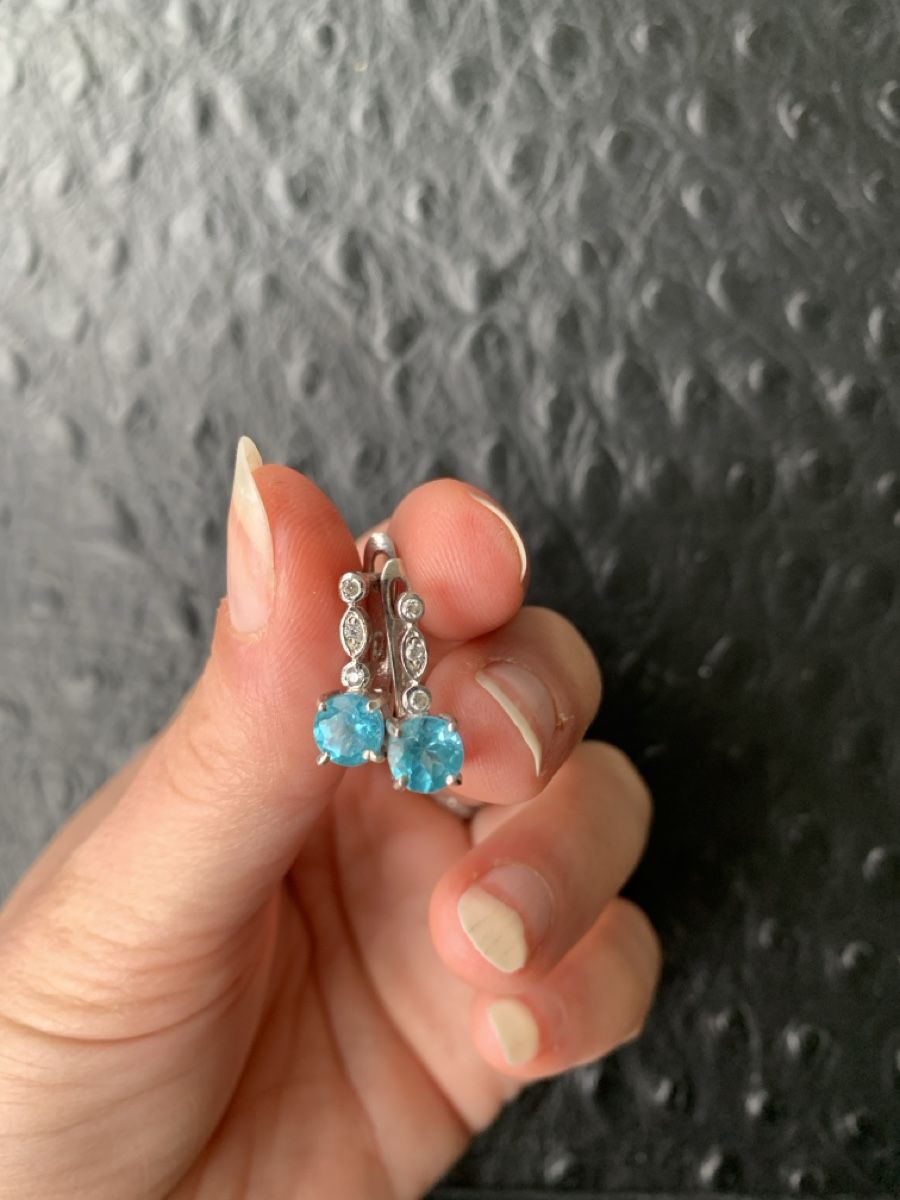 Ohrringe & -stecker: Ohrhänger mit Apatit Silber – Neu (gemäss Beschreibung) aus Birsfelden von Exclusivity 3