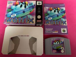 WETRIX SPIEL FÜR NINTENDO 64 IN ORIGINALSCHACHTEL