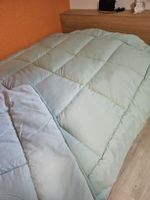 2 Zelesta Comfort Duo Bettdecken - Mintgrün/Hellgrün