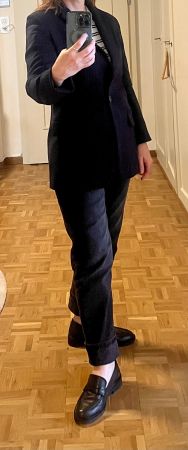 Max Mara Damenblazer Nadelstreifen