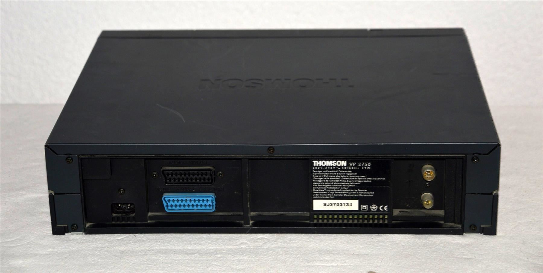 Thomson Aufnahmegeräte: Videorecorder VHS  Thomson VP2750 magnétoscope – Gebraucht aus Collonges von arashee 3