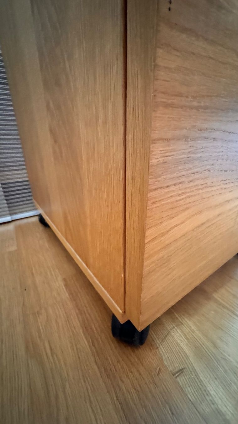 Ikea Eléments de bureau: IKEA Rollcontainer Buchenholz mit Schubladen / Hängeregister – D'occasion à Baar par 001loulou 3