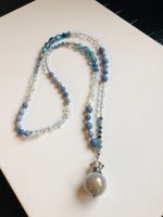 Kette Perlenkette Halskette Schmuck Murano Heilsteine Glitze