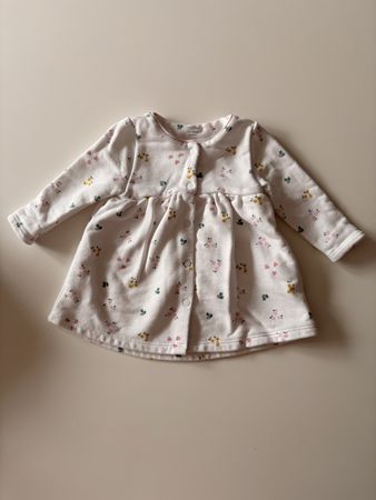 Süßes Babykleid / Tunika mit Blumenmuster – Okaïdi
