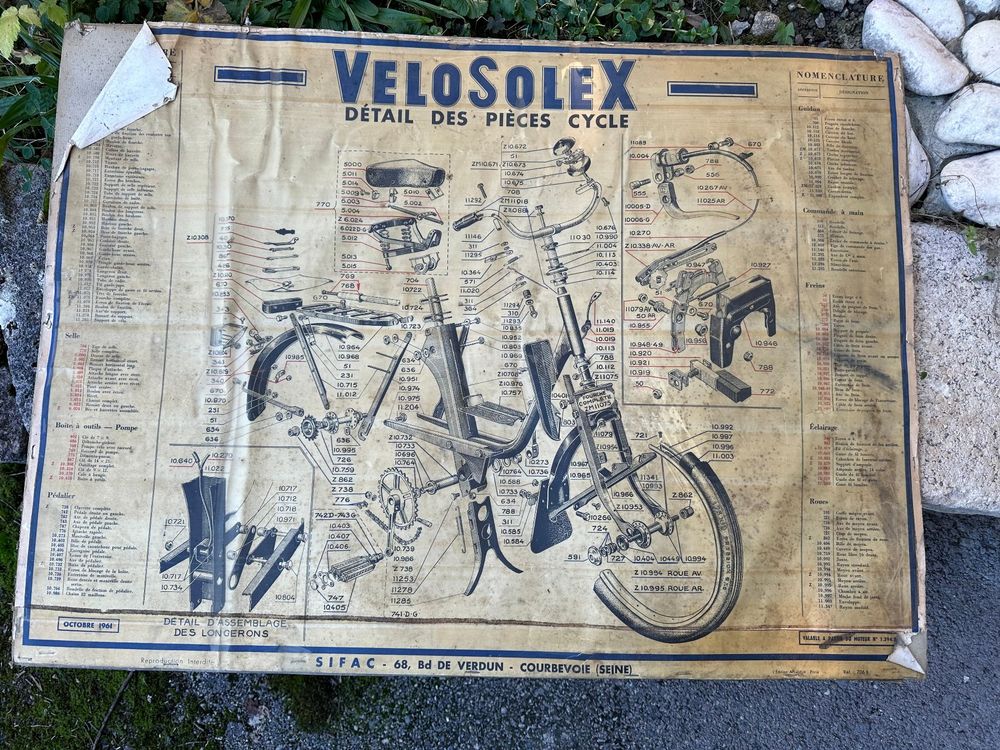 Sweat Funny Shirt Solex - Design Vintage Cyclomoteur, 50% Coton, Coupe Ample