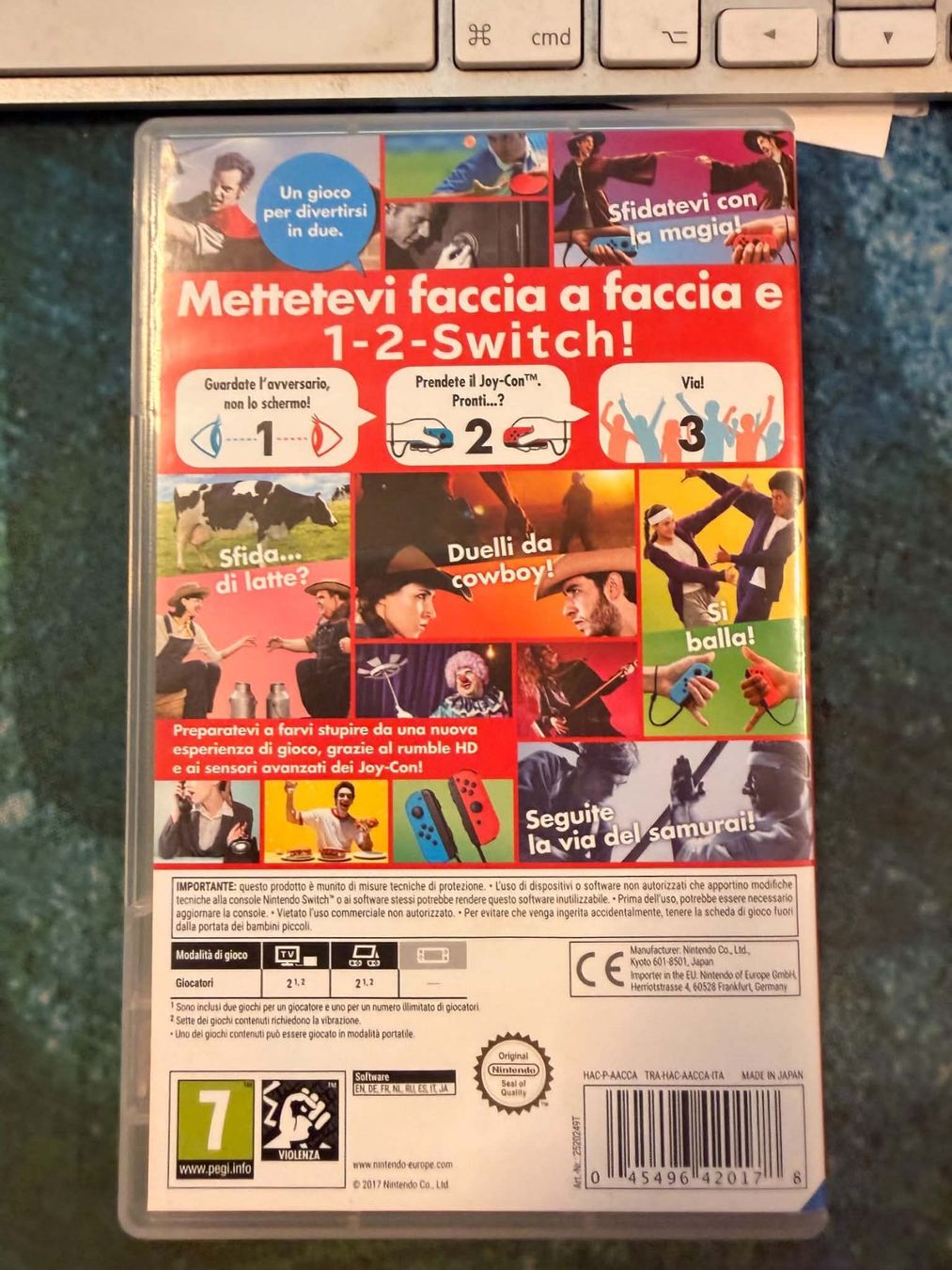 Nintendo Spiele: 1 - 2 Switch Nintendo Switch – Gebraucht aus Giubiasco von Tici__nerd_Giubiasco 1