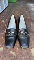 Alexandria Damen Leder Slipper Gr. 40 (UK 6.5) Made in Italy