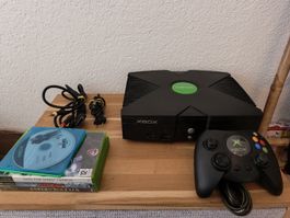 Xbox Original Noire + Jeux - Console Rétro moded