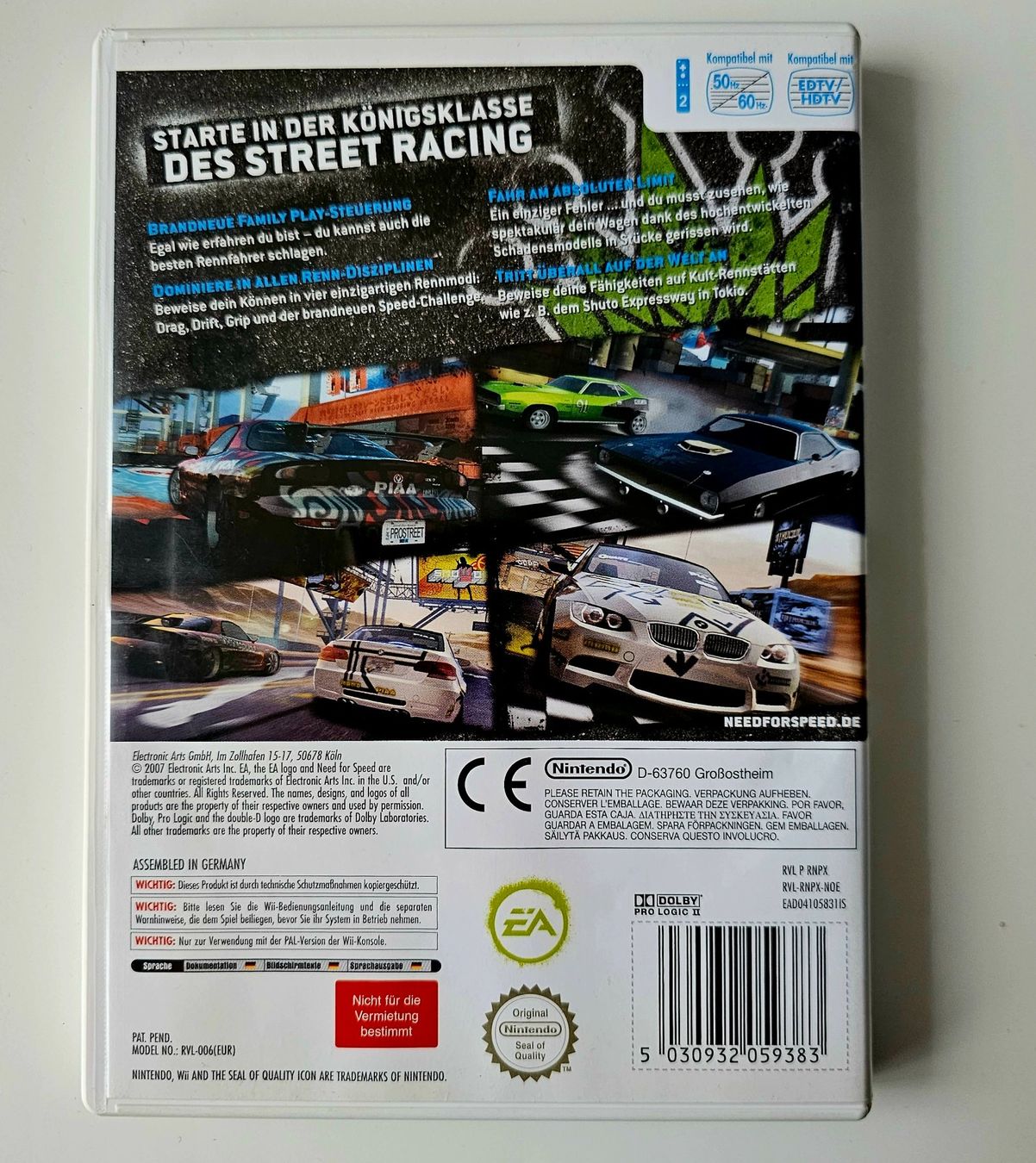 Nintendo Giochi: Need for Speed Prostreet (Wii) – Usato da Holziken venduto da Miglioregamesnmore 1