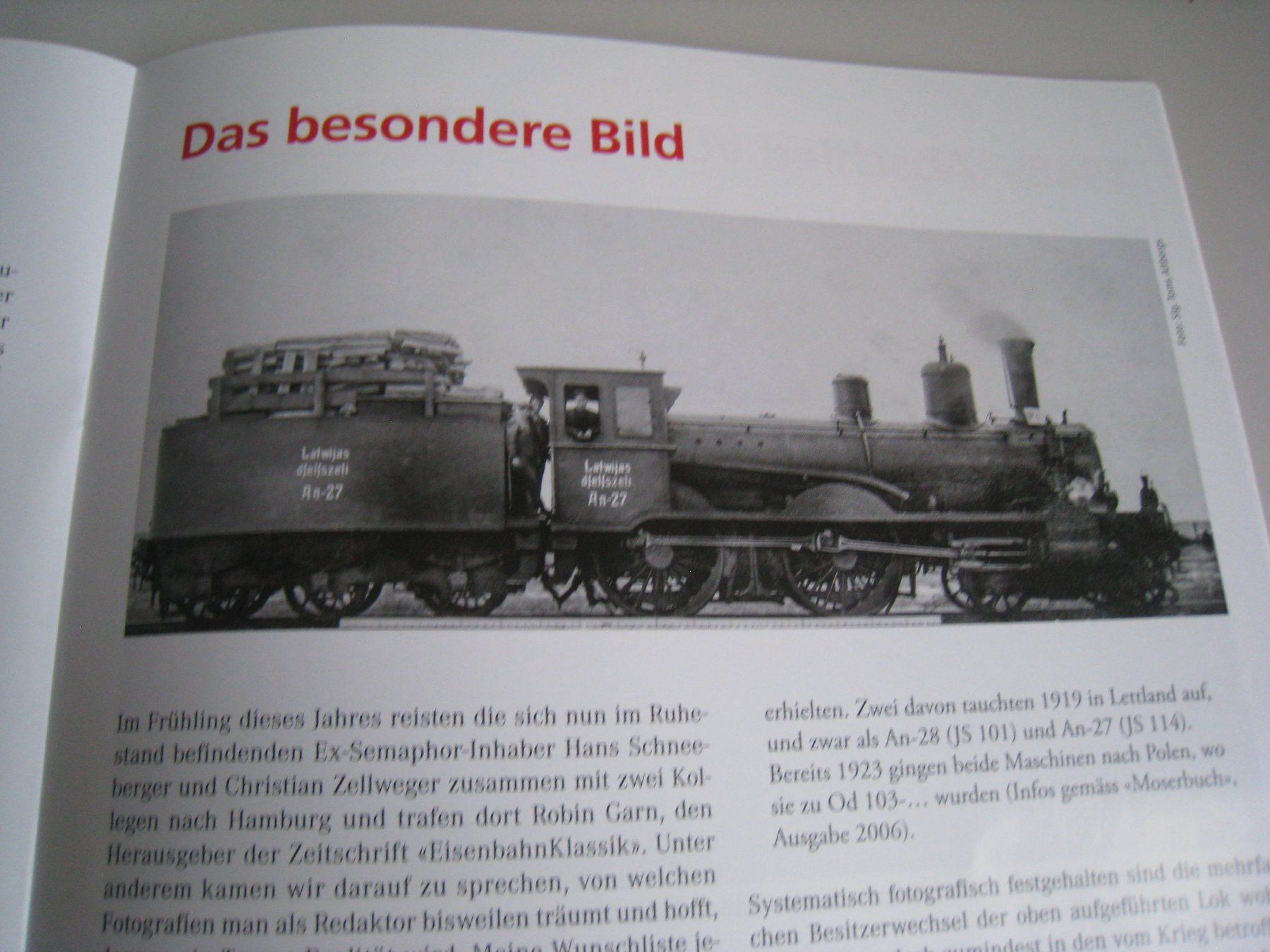 Revues & Magazines: Semaphor Ausgabe Winter 2024, Nummer 84 – D'occasion à Buchs ZH par swiss-train 7