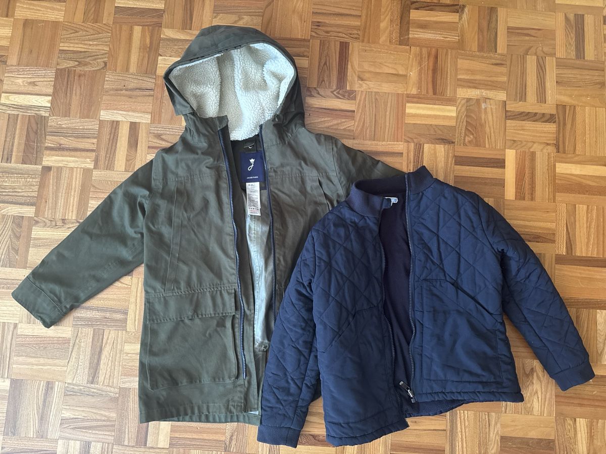 Jacadi Jacken & Mäntel: JACADI Kinder warme  Winterjacke Gr. 128  – Gebraucht aus Basel von JGEBERS