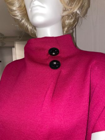 Robe habillée framboise 40