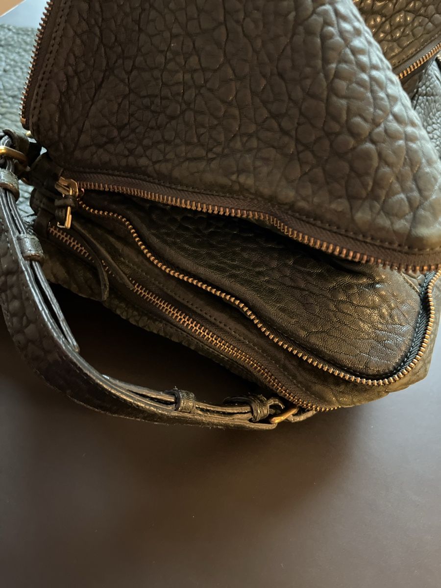 Jerome Dreyfuss Borse da donna: Jérôme Dreyfuss-Tasche 'Albert', Dunkelgrün – Usato da Zürich venduto da scke 5