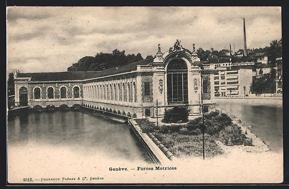 Cartes postales: AK Geneve, Forces Motrices – D'occasion à Berlin par bartko-reher