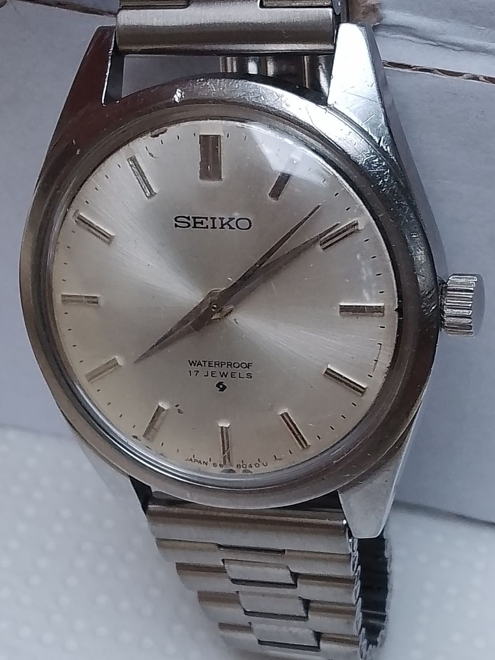Seiko Uhren: Seiko 1969 handsufzug 35mm läuft – Gebraucht aus Agno von sam2608 4