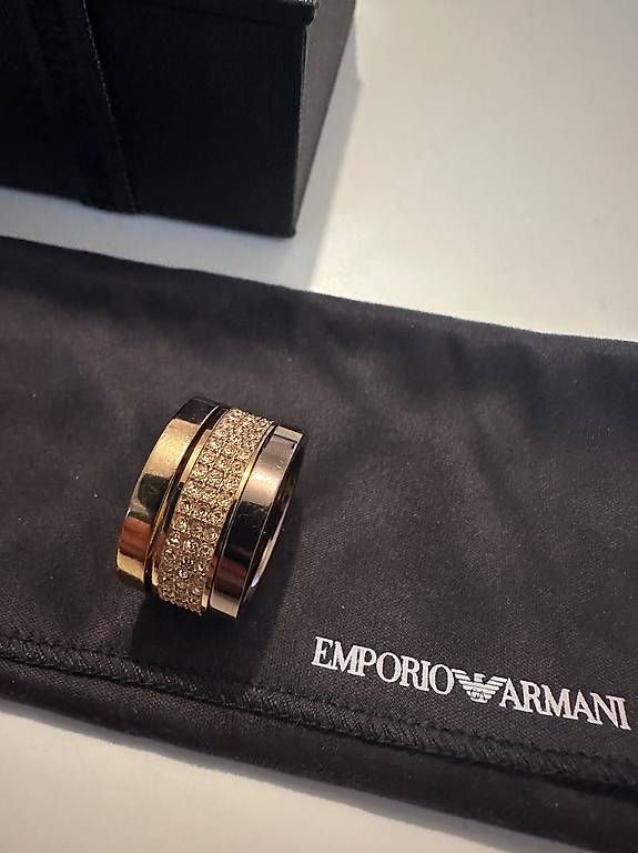 Anelli: Emporio Armani Ring 3-teilig Gr. 58 – Usato da Dübendorf venduto da mar_mv6p 3