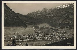 AK Glarus, Totalansicht, 1930
