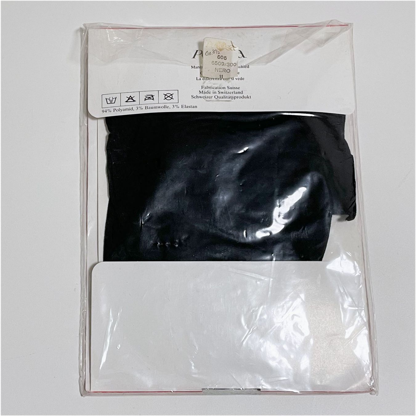 Calze & Collant: Strumpfhose Gr. 8.5 PEROSA schwarz transparent feines Muster – Nuovo e nell'imballaggio originale da Brüttisellen venduto da Buxus 1
