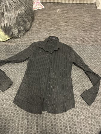 Schwarze strechbluse gr M