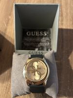 Armbanduhr Guess Gold Schwarz mit Box neuwertiger Zustand