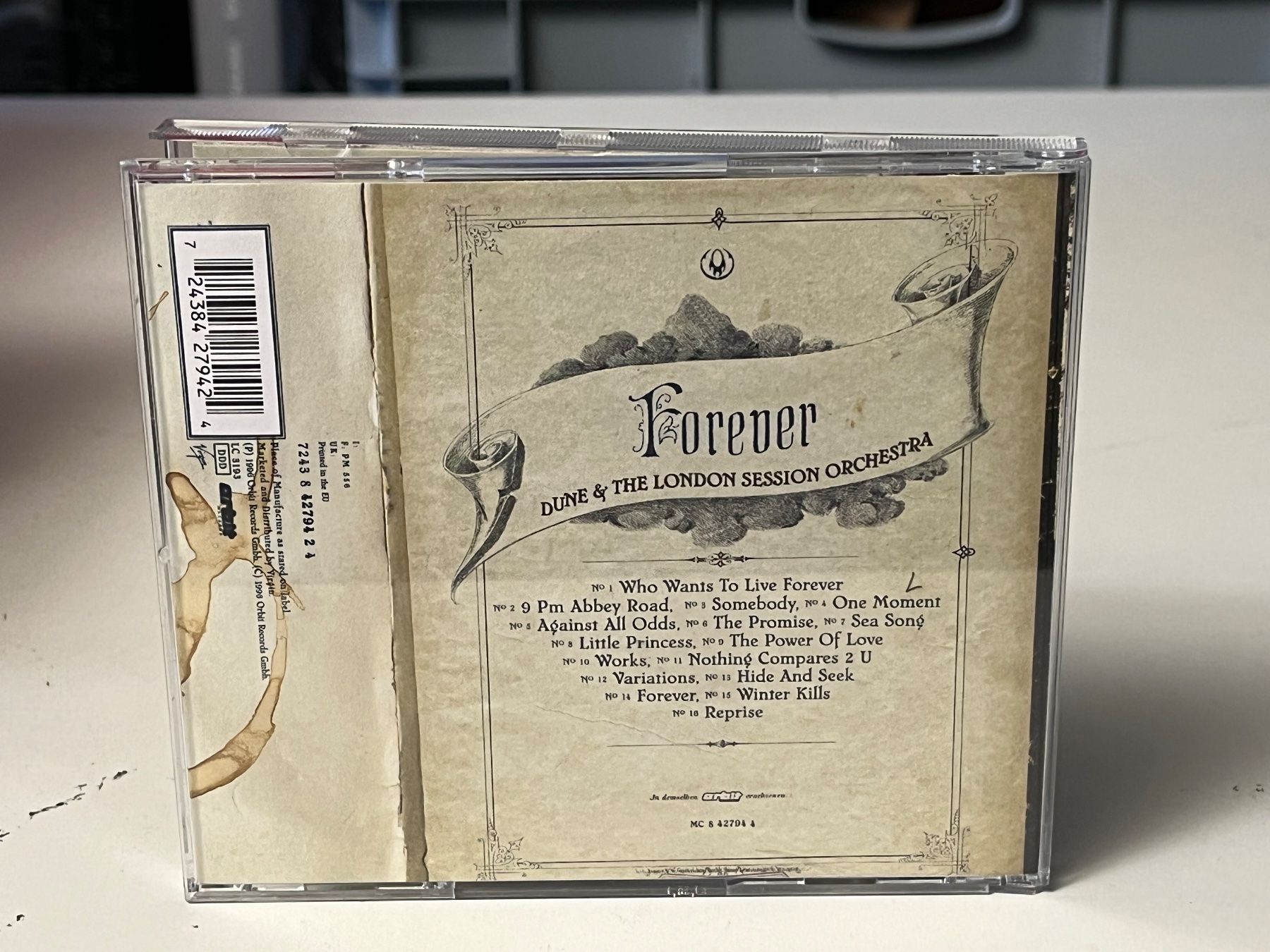 CD: Dune & The London Session Orchestra - Forever - HJ41A – Usato da Küsnacht ZH venduto da hardcore.earth 1