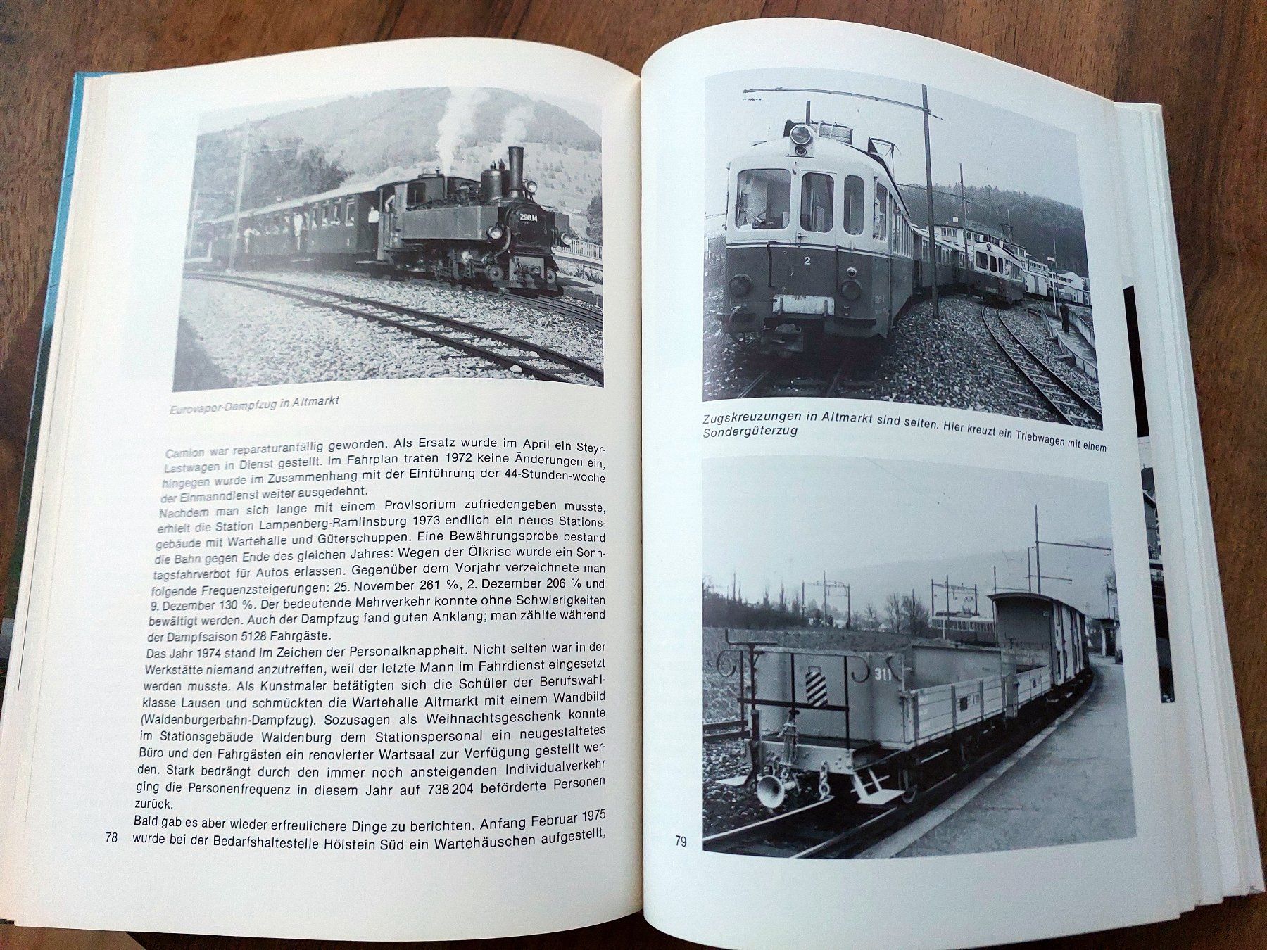 Libri: 100 Jahre Waldenburgerbahn Buch + Konzession – Usato da Schönenwerd venduto da Steidi 7