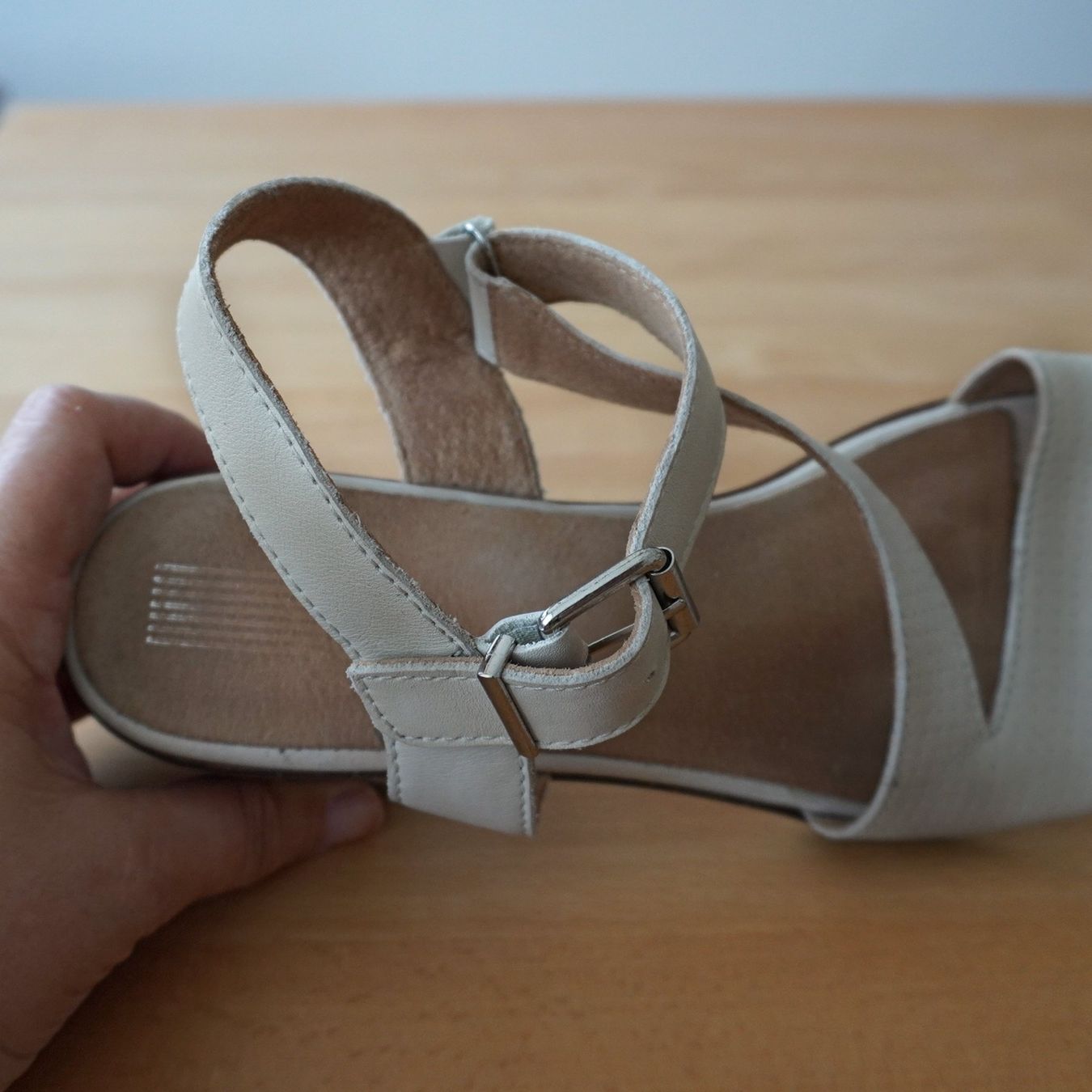 Damenschuhe: Riemensandale Pier One, beige, Grösse 41 – Gebraucht aus Olten von HerGoodPieces 5