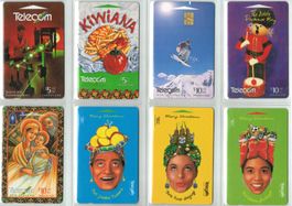 8 Telefonkarten Neuseeland
