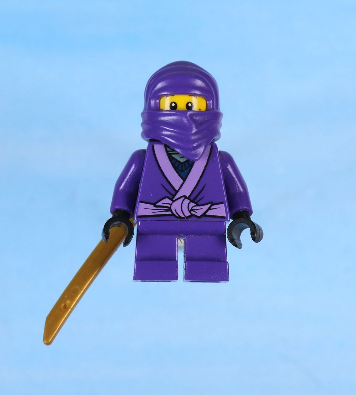 Lego Giocattoli: LEGO Minifigur Lil' Nelson - Dark Purple Robe – Usato da Hettlingen venduto da Scholi99