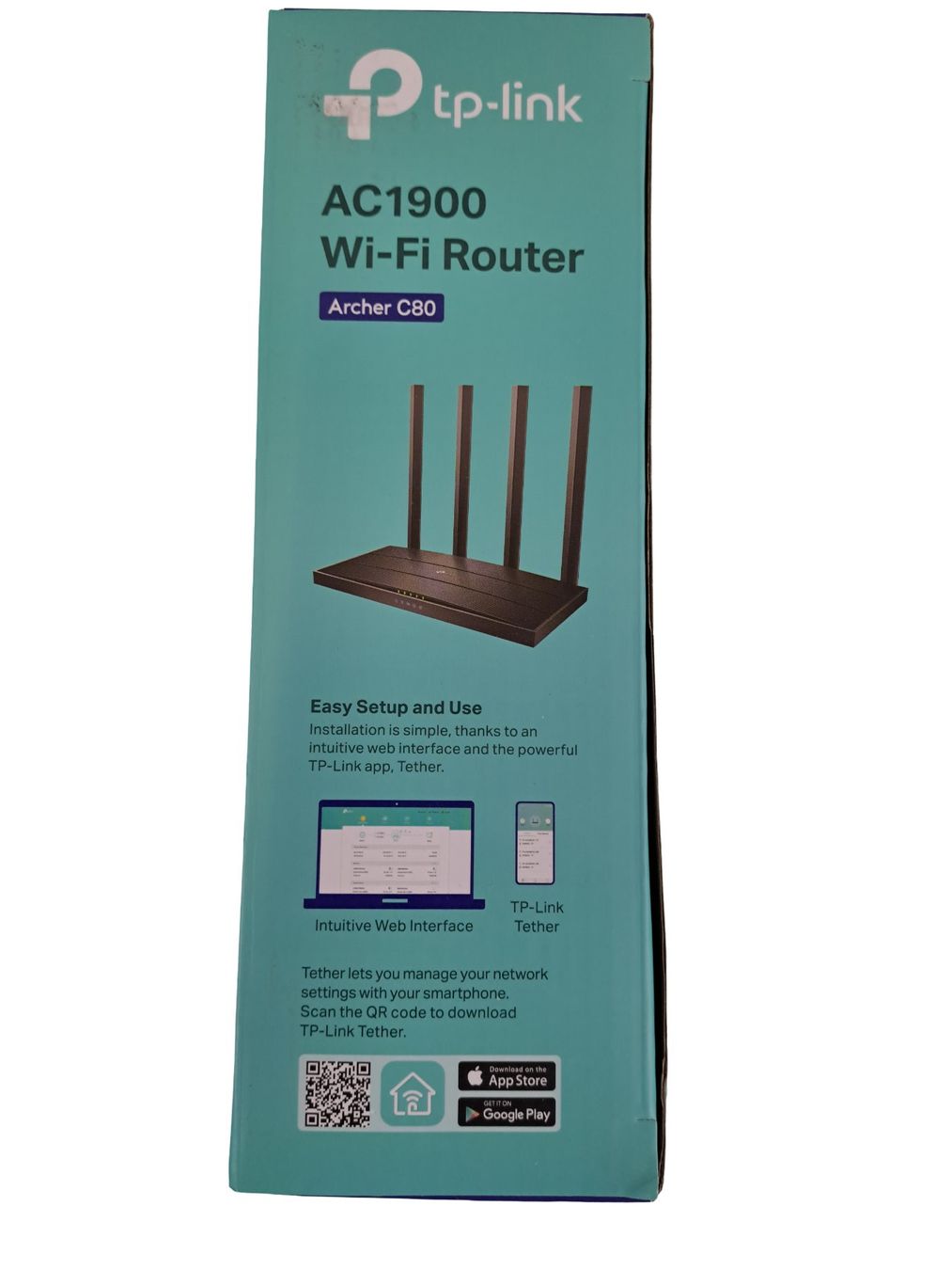TP-Link Modems & Routeurs: TP-LINK AC1900 Wi-Fi Router Mod. Archer C80 – Neuf (Voir description) à Männedorf par Restwert_Maennedorf 5