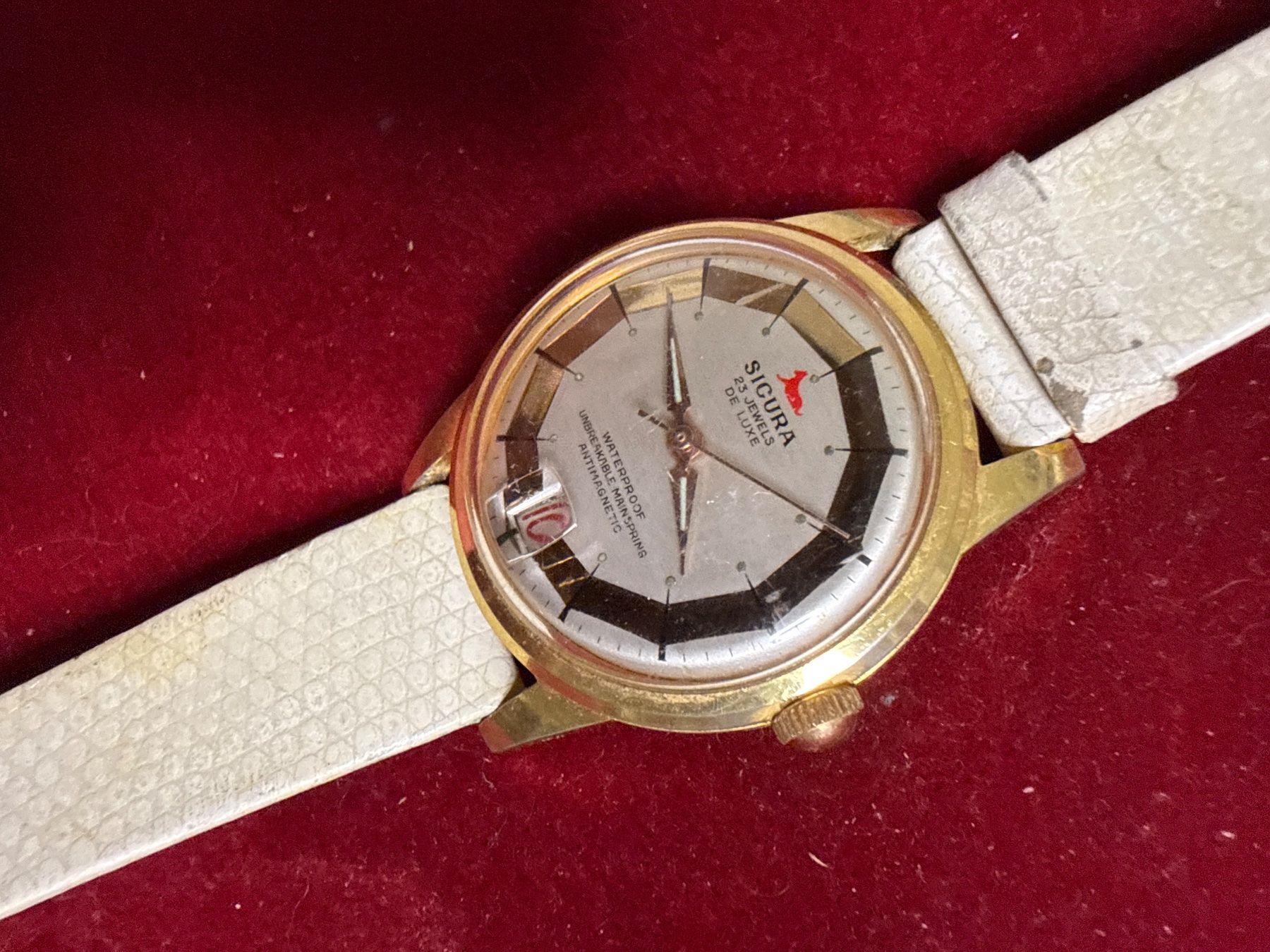Sicura Uhren: Sicura Vintage 33 mm – Gebraucht aus Pfeffingen von Allhandelklgwatches 1